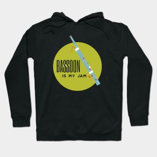 Funny Bassoon Design Bassoon is My Jam Hoodie